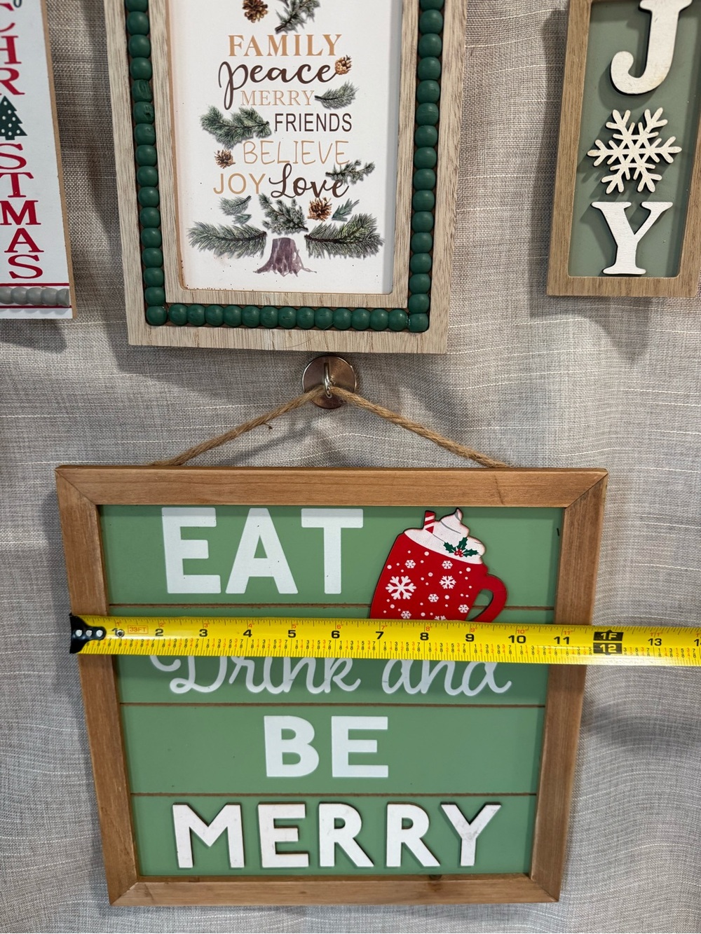 6-Hanging Holiday Christmas Decorations Decor Indoor/Outdoor Home Decoration - Picture 11 of 16